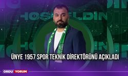 Ünye 1957 Spor Teknik Direktörünü Açıkladı