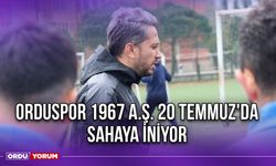 Orduspor 1967 A.Ş. 20 Temmuz'da Sahaya İniyor