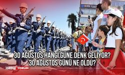 30 Ağustos tatil mi? 30 Ağustos hangi güne denk geliyor? 30 Ağustos günü ne oldu?