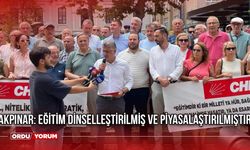 Akpınar: Eğitim dinselleştirilmiş ve piyasalaştırılmıştır