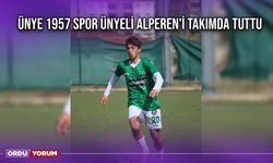 Ünye 1957 Spor Ünyeli Alperen'i Takımda Tuttu