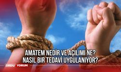 Amatem nedir ve açılımı ne? Amatem ne anlama gelir? Amatem de nasıl bir tedavi uygulanıyor?