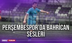 Perşembespor'da Bahrican Sesleri