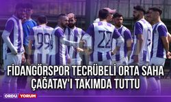 Fidangörspor Tecrübeli Orta Saha Çağatay'ı Takımda Tuttu