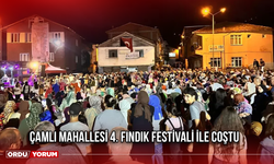 Çamlı Mahallesi 4. Fındık Festivali ile Coştu