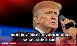 Donald Trump Suikast Girişiminin Ardından Bandajsız Görüntülendi