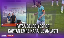 Fatsa Belediyespor Kaptan Emre Kara İle Anlaştı