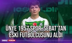 Ünye 1957 Spor, Sebat'tan Eski Futbolcusunu Aldı