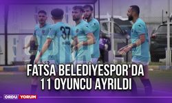 Fatsa Belediyespor'da 11 Oyuncu Ayrıldı
