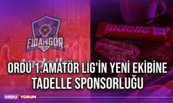 Ordu 1.Amatör Lig'in Yeni Ekibine Tadelle Sponsorluğu