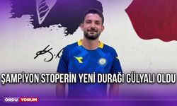 Şampiyon Stoperin Yeni Durağı Gülyalı Oldu