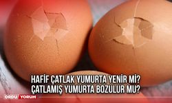 Hafif çatlak yumurta yenir mi? Çatlamış yumurta bozulur mu?