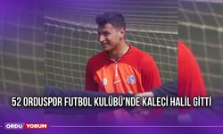 52 Orduspor Futbol Kulübü'nde Kaleci Halil Gitti