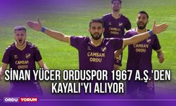 Sinan Yücer Orduspor 1967 A.Ş.'den Kayalı'yı Alıyor