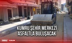 Kumru Şehir Merkezi Asfalta Buluşacak