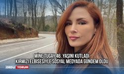 Mine Tugay 46. Yaşını Kutladı: Kırmızı Elbisesiyle Sosyal Medyada Gündem Oldu