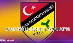 Galataspor 15 Ağustos’ta Sezonu Açıyor