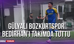 Gülyalı Bozkurtspor Bedirhan’ı Takımda Tuttu