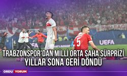 Trabzonspor'dan Milli Orta Saha, Yıllar Sona Geri Döndü