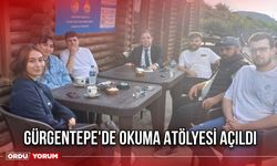 Gürgentepe'de Okuma Atölyesi Açıldı