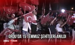 Ordu'da 15 Temmuz şehitleri anıldı