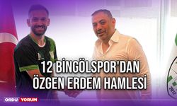 12 Bingölspor'dan Özgen Erdem Hamlesi