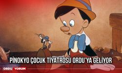 Pinokyo Çocuk Tiyatrosu Ordu’ya Geliyor