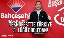 TEKNOFEST'te Türkiye 3.lüğü Ordu'dan!