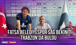 Fatsa Belediyespor Sağ Bekini Trabzon'da Buldu