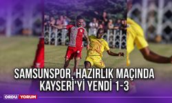 Samsunspor, Hazırlık Maçında Kayseri'yi Yendi 1-3