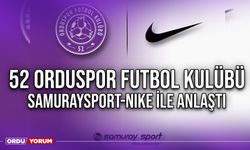 52 Orduspor Futbol Kulübü, Samuraysport&Nike ile Anlaştı