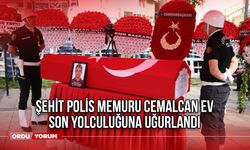 Şehit Polis Memuru Cemalcan Ev Son Yolculuğuna Uğurlandı