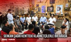 Serkan Çağrı Kentteki Klarnetçilerle Bir Arada