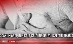 Sıcaklık artışının kalp krizi riskini yükselttiği uyarısı