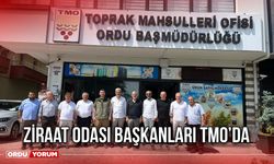 Ziraat odası Başkanları TMO’da