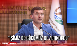 “İşimiz De Gücümüz De Altınordu”