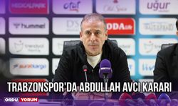 Trabzonspor'da Abdullah Avcı Kararı