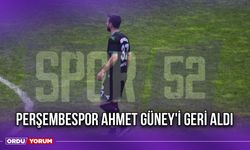 Perşembespor Ahmet Güney'i Geri Aldı