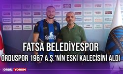 Fatsa Belediyespor, Orduspor 1967 A.Ş.'nin Eski Kalecisini Aldı