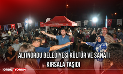 Altınordu Belediyesi kültür ve sanatı kırsala taşıdı