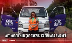 Altınordu’nun Çöp Taksisi Kadınlara Emanet