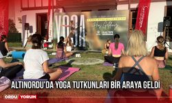 Altınordu'da Yoga Tutkunları Bir Araya Geldi