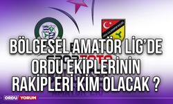 Bölgesel Amatör Lig’de Ordu Ekiplerinin Rakipleri Kim Olacak ?