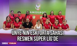 Ünye'nin Eski Orta Sahası Resmen Süper Lig'de