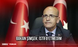 Bakan Şimşek: İstifa etmedim