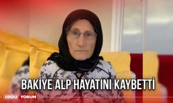 Bakiye Alp Hayatını Kaybetti