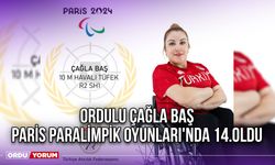 Ordulu Çağla Baş, Paris Paralimpik Oyunları'nda 14.Oldu