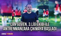 Can Güven, 3.Lig Ekibi İle Antrenmanlara Çıkmaya Başladı