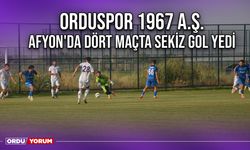 Orduspor 1967 A.Ş., Afyon'da Dört Maçta Sekiz Gol Yedi