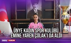 Ünye Kadın Spor Kulübü, Emine Yaren Çolak'ı da Aldı